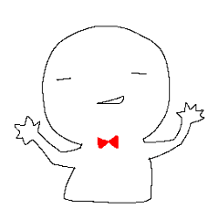 [LINEスタンプ] 白いヒト。