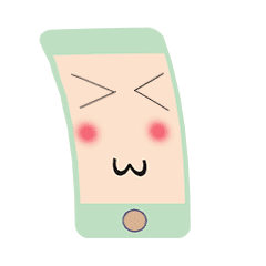 [LINEスタンプ] 動く！ おしゃべりスマホ