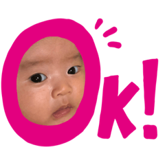 [LINEスタンプ] 朔久ちゃんマン
