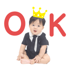 [LINEスタンプ] あっくんだよー①