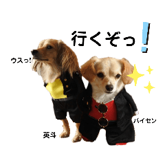 [LINEスタンプ] エイト＆ミミ