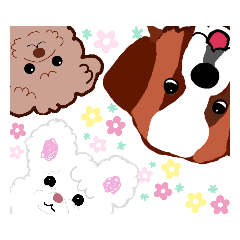 [LINEスタンプ] ララ＆パトラ