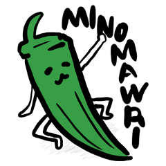 [LINEスタンプ] MINOMAWARI-Draw