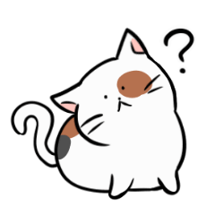 [LINEスタンプ] もっちゃりネコ