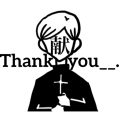 [LINEスタンプ] もう明日が見えない