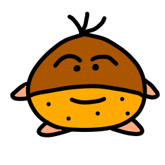[LINEスタンプ] くりべいくん