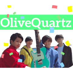 [LINEスタンプ] 【Olive Quartz】公式LINEスタンプ①
