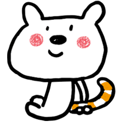 [LINEスタンプ] にゃんテール