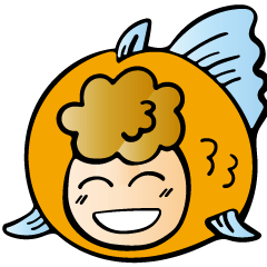 [LINEスタンプ] 金魚のおへんじ