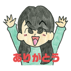 [LINEスタンプ] かわいいハイセンス女の子スタンプ