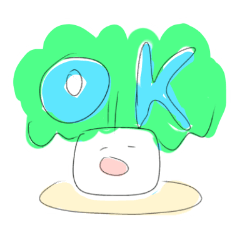 [LINEスタンプ] 観葉植物みどりちゃんスタンプ