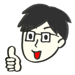 [LINEスタンプ] 毎日使えるスタンプ☆男の人（1）眼鏡
