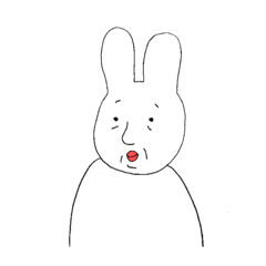 [LINEスタンプ] ジワるうさぎ