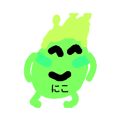 [LINEスタンプ] なぞのせーぶつ1