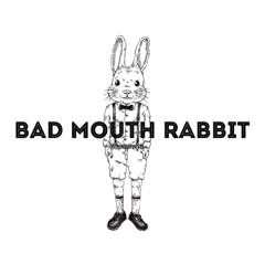 [LINEスタンプ] Bad mouth Rabbit(バッドマウスラビット)