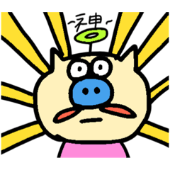[LINEスタンプ] カラフルぶった ②