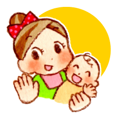 [LINEスタンプ] 子連れママ応援スタンプ