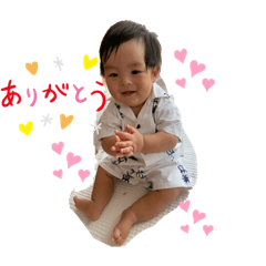[LINEスタンプ] 優斗スタンプ  1歳ver.