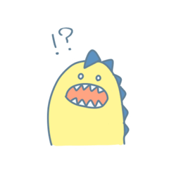 [LINEスタンプ] きょうりゅうくんのスタンプ