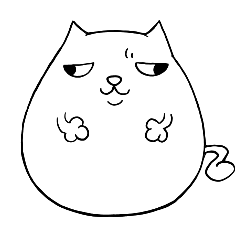 [LINEスタンプ] らりネコ