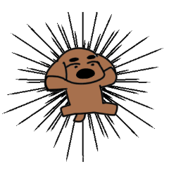 [LINEスタンプ] 父犬