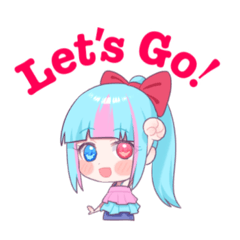 [LINEスタンプ] あみりちゃんスタンプNo2(ミニキャラ)