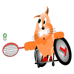 [LINEスタンプ] 車椅子スポーツの色々