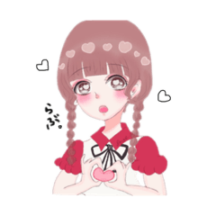 カラー女子