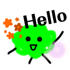 [LINEスタンプ] かわいいカラフルスタンプ♡