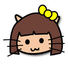 [LINEスタンプ] きいろいリボン