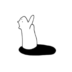 [LINEスタンプ] てきとうねこ①