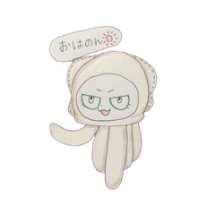 [LINEスタンプ] アオリイカのあおりくん