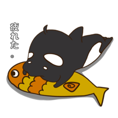 [LINEスタンプ] しゃちっことペン助
