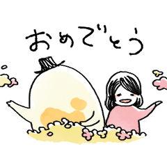 [LINEスタンプ] 帽子おばけ＆ゆる仲間