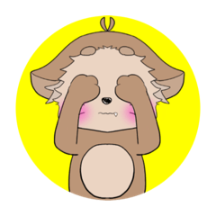 かわいいオオカミ