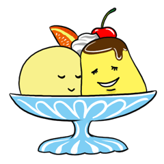 [LINEスタンプ] プリンのきもち