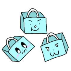 [LINEスタンプ] えこばっくんスタンプ-ビニール袋有料化編-