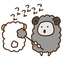 [LINEスタンプ] メリーさんとほこりっぽい仲間たち