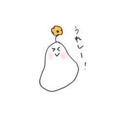 [LINEスタンプ] もちもちもち子さん2