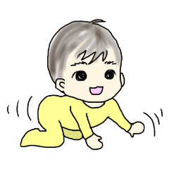 [LINEスタンプ] まちゃべいびー