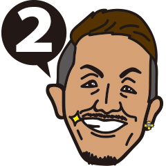 [LINEスタンプ] エッジな男 第2弾