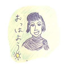 [LINEスタンプ] 槍使い零士と莉音