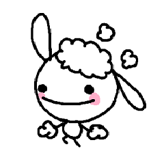 [LINEスタンプ] うさちゃまです。