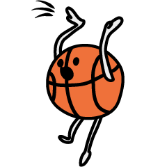 [LINEスタンプ] バスケットボールの日常