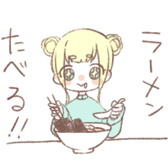 [LINEスタンプ] 色々な女の子スタンプ