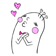 [LINEスタンプ] ヒントくん