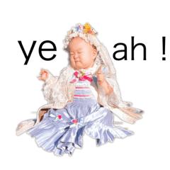 [LINEスタンプ] 季節感じるコスプレ桃子