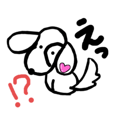 [LINEスタンプ] ココだワン（一言編）