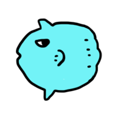 [LINEスタンプ] 強いマンボウ