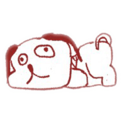 [LINEスタンプ] 毎日ゆる〜く使える！ 犬。いぬ。dog。